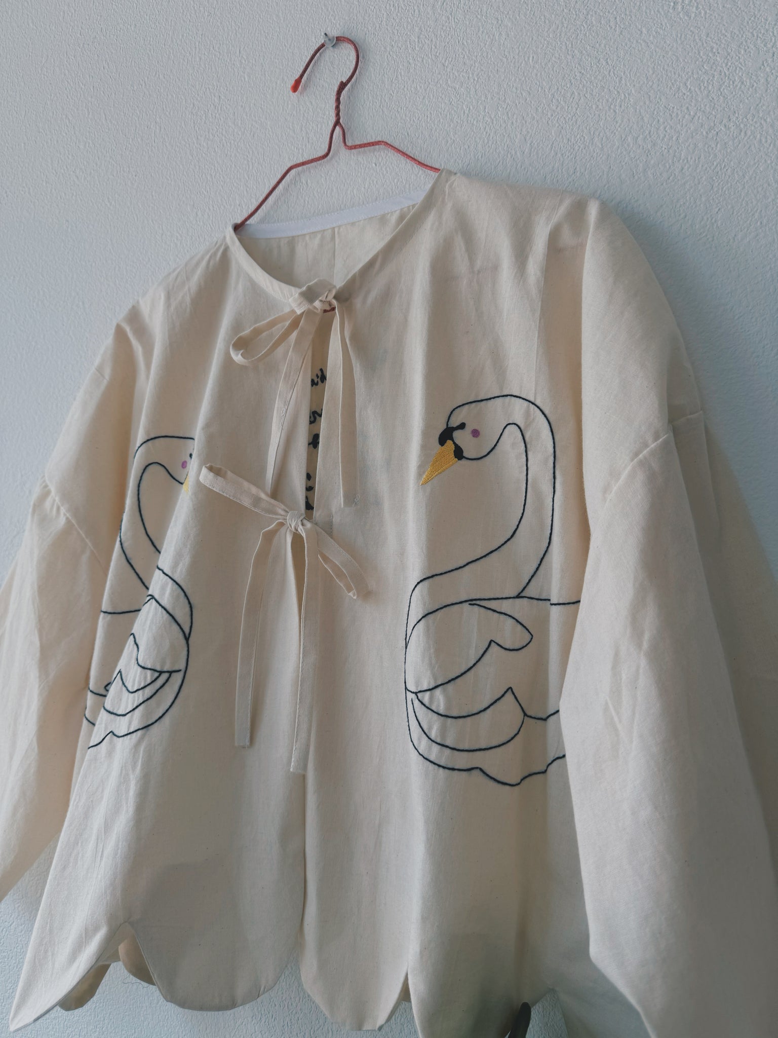 Camisa cisnes