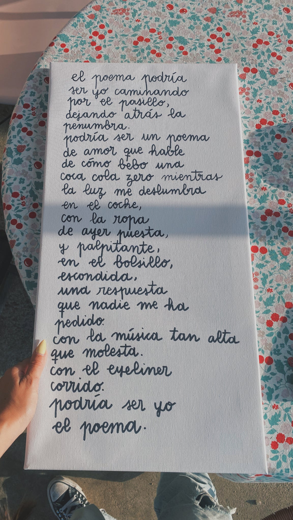 Lienzo Poema